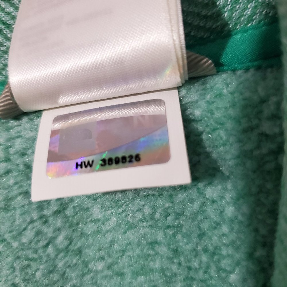 The North Face Crescent Shawl Teal Diamond Print Size Women's XS EUC - Picture 12 of 14
